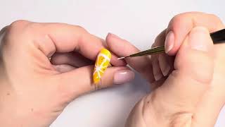 3D Gelly Fruit Slice Nail! Lemon Slice Nail Art