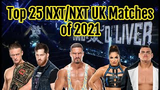 Top 25 NXT/NXT UK Matches of 2021