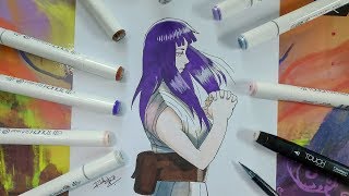 Drawing Hinata Hyuga - The Last:Naruto The Movie