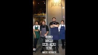 Cierre de la #GiraIndie del Restaurante Julia de Buenos Aires con pop ups por todo el país.