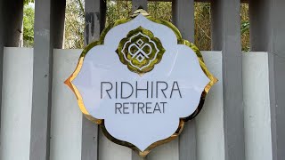 Ridhira Retreat - Gandipet - Hyderabad- Full overview of Lawn, Bedrooms - Beach Area