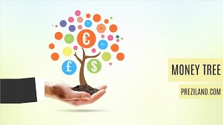 Prezi template Money Tree