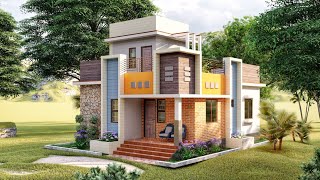 24' by 30' house plan | 24×30 home plan | 2 bedroom budget house design #home #ghar