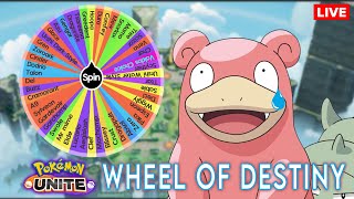 ||🔴LIVE|| Lets Play some Pokemon Unite! The Wheel of Destiny!