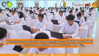 Pelaksanaan Seleksi Kompetensi Dasar (SKD) CPNS Basarnas Wilayah NTB