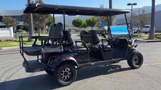 New 2024 KANDI America Kruiser 6P Lithium LSV Street Legal Golf Cart For Sale In Corona, CA