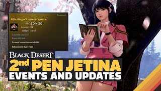 🌟 2nd FREE* PEN JETINA IS HERE + SCHOLAR BUFFS!! (Black Desert)