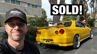 Dylan Bought my R34 GTT!