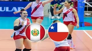 PERU VS CHILE EN VIVO - SUDAMERICANO DE VOLEY FEMENINO - BRASIL 2023