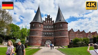 Lübeck | Full City Walking Tour 4K 🇩🇪 Germany