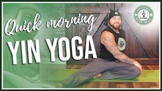 15 min Short Morning Yin Yoga | No Props & Beginner Friendly