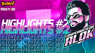 É CHUVA DE CAPA! CAMPEONATO DO ALOK HIGHLIGHTS #2 - FREE FIRE