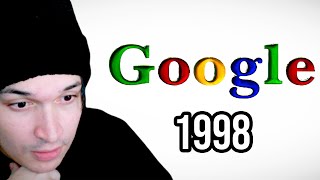 vendo o GOOGLE DE 1998 e outros sites também