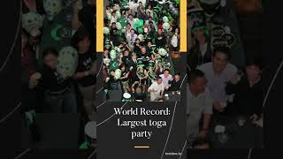 10 Unusual Guinness World Records |2 Toga! Toga! Toga!