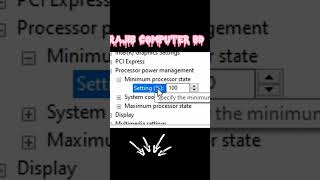 How To Boost Processor or CPU Speed in Windows 10 & Windows 11. #computer #boost #processor