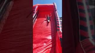 slow mo bouncy castle