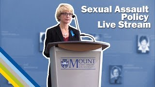 Sexual Assault Policy Live Stream