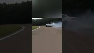 #shortsfascinatingcreations BMW drift smoke from tyre😱😱😱