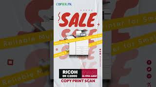 Discover the Power of the Ricoh IM C2000 Multifunction Color Photocopier