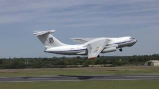 Ukrainian IL-76 Departing RAF Fairford 2017