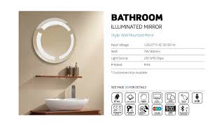 mirror led factory