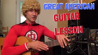 Greatest American Theme Song - Guitar Lesson - Tabs