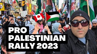 Pro-Palestinian Rally Toronto