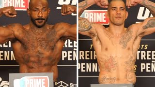 UFC 307 OFFICIAL WEIGH-INS: Alex Pereira vs Khalil Rountree