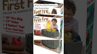 My First Fire Prank Gift Box #shorts #prank #giftboxchallange