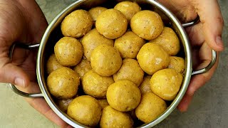 हलवाई के जैसे परफेक्ट बेसन के लड्डू बनाए | Instant Besan Ke Laddu | besan ke Laddoo Recipe