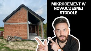 DOM STODOŁA - źle zrobiony Mikrocement.