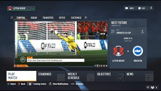 (15) FIFA23 How to win CL... Episode 14: preparing for the most important test