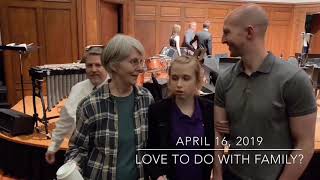 4/16/19 Day 106 - “Is there something you’d like to do with someone in your family?”