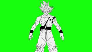 GOKU GREEN SCREEN MANGA ANIMATION【DBZ】〔ANIME〕MANGA EDIT #goku   #capcutpc