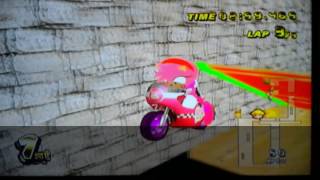 Miscellaneous Custom Track Playthrough Ep 14 (Star Cup w/ Amy over Peach & Mach Bike)