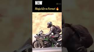 asurha |  H2r Vs Ferrari 😱🔥 Never underestimate the power of Ninja H2