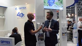 Mark Cosgreave from OPTEX @ IFSEC 2019