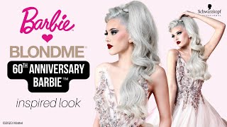 60th Anniversary BARBIE Inspired Hair | BARBIE 💕 BLONDME | Schwarzkopf Professional USA