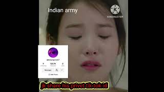 only Indian bts army can feel this 😭 (junngkook shere his privet tiktok id) #viral #bts #army #jk