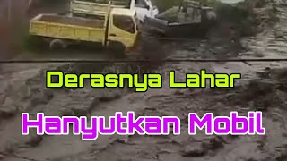 Muntahan Lahar Gunung Marapi 🗻 Timbulkan Banjir