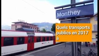 Quels transports publics à Monthey en 2017