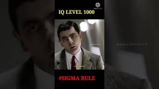 #sigmarule |  Mr bean attitude status | Mr bean sigma rule | #short #trending#attitudestatus#status