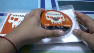 [Unboxing - PS3] Resistance 3 - PT-BR