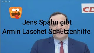 CDU-Parteitag Fragerunde: Jens Spahn macht für Armin Laschet Werbung!