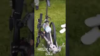 HELIX titanium frame folding bike