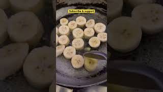 Caramelised banana #shorts #ashortaday #shortsfeed #easyrecipe #quicksnacks #patakpatak #trending