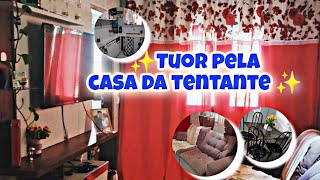 🌈TUOR PELA CASA DA TENTANTE + CUIDANDO DO LAR APÓS VÁRIOS DIAS DOENTE ESTAVA MUITO SUJO 🤮