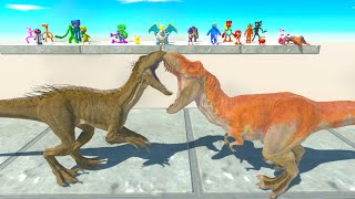 The most top videos ARBS fights between DINOSAURS and maps PARKOUR - ARBS