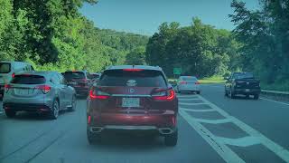 in traffic and cars using breakdown lane to skip - Tesla Cam Video Hardware 4