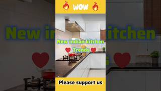 New indian kitchen design | Interior design ideas india #short